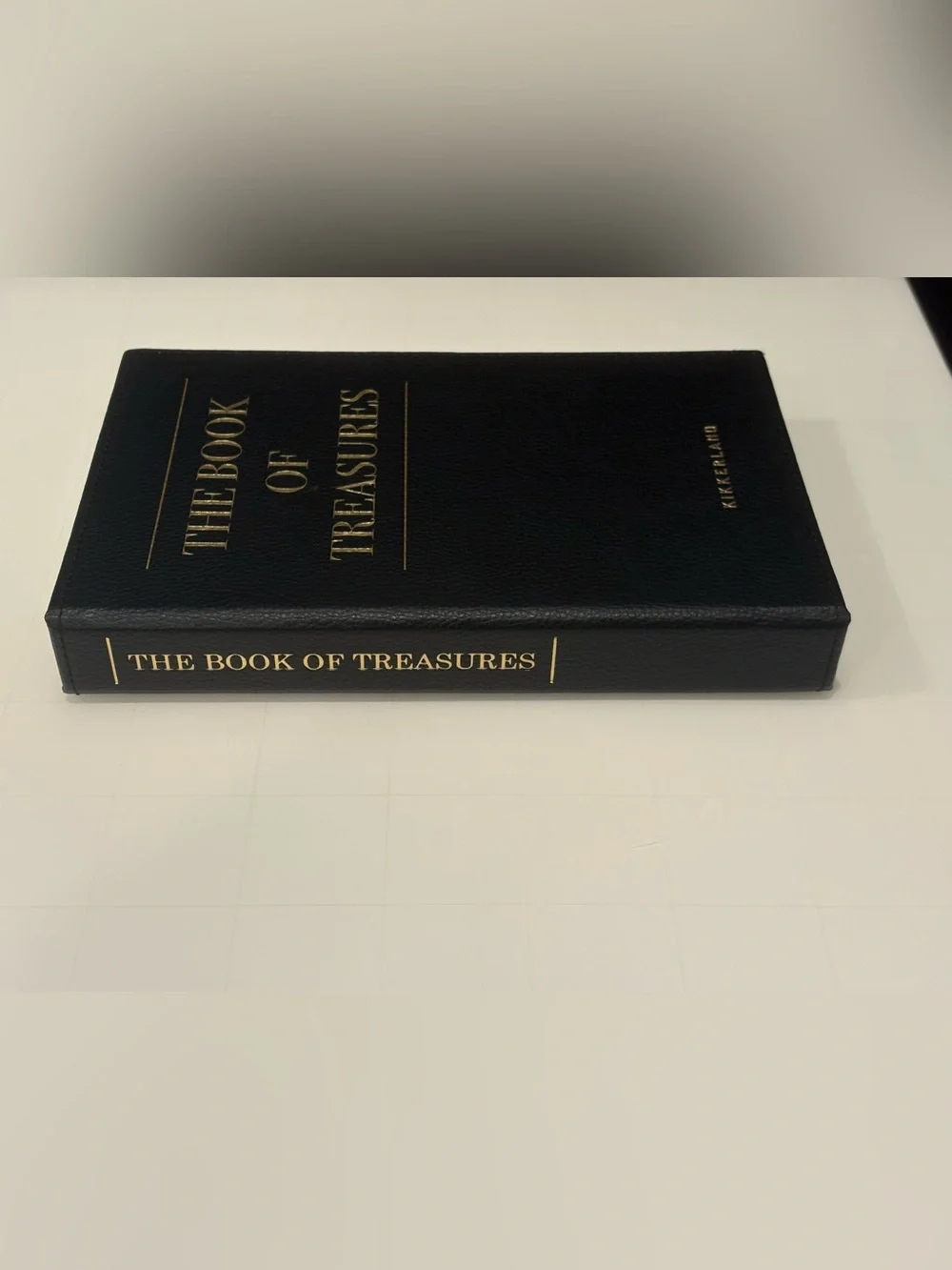 Kikkerland “The Book of Treasures” Hidden Jewelry Storage Book Box NWOT